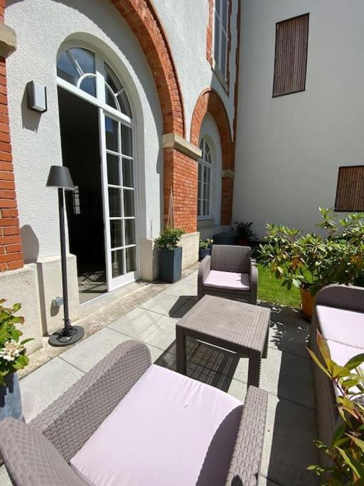 Studio Terrasse, Ancienne Maison De Champagne Reims Exterior foto